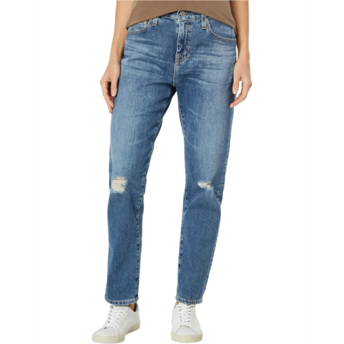 AG Jeans Ex-Boyfriend Slouchy Slim in 17 Years Waveview Destructed