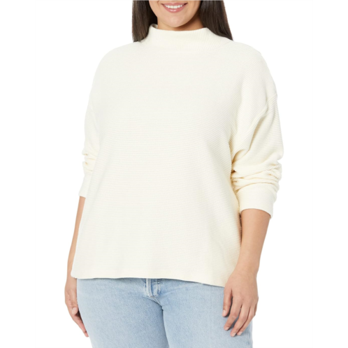 Womens Madewell Plus Beer Funnel Neck