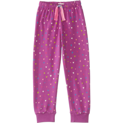 Hatley Kids Jelly Bean Heart Cuffed Track Pants (Toddler/Little Kids/Big Kids)