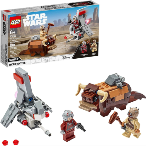 LEGO Star Wars: A New Hope T-16 Skyhopper vs Bantha Microfighters 75265 Collectible Toy Building Kit for Kids, New 2020 (198 Pieces)