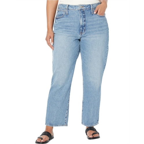 Madewell The Curvy Perfect Vintage Straight Jean in Seyland Wash