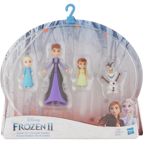 Frozen Disney Family Set Elsa & Anna Dolls with Queen Iduna Doll & Olaf Toy, Inspired by The 2 Movie