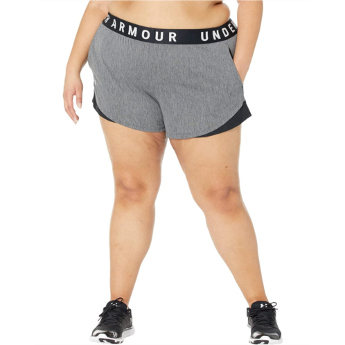 Under Armour Plus Size Play Up Twist 3.0 Shorts