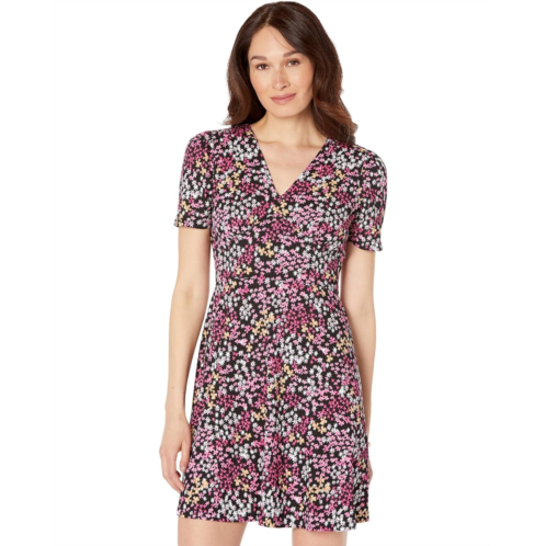 Michael Michael Kors V-Neck Floral Dress