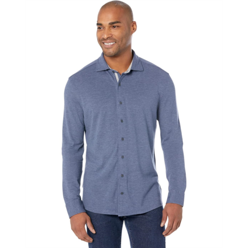 Mens johnnie-O Jeffery Heather Pique Shirt