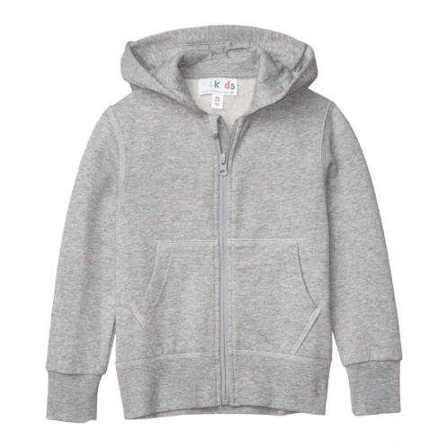 #4kids Essential Zip Front Hoodie (Little Kids/Big Kids)