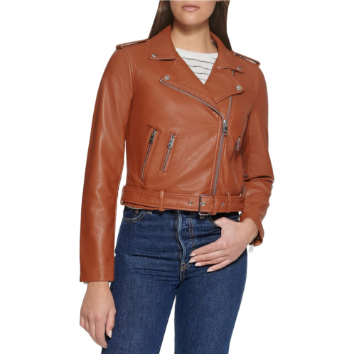 Levi s Faux Leather Fashion Moto
