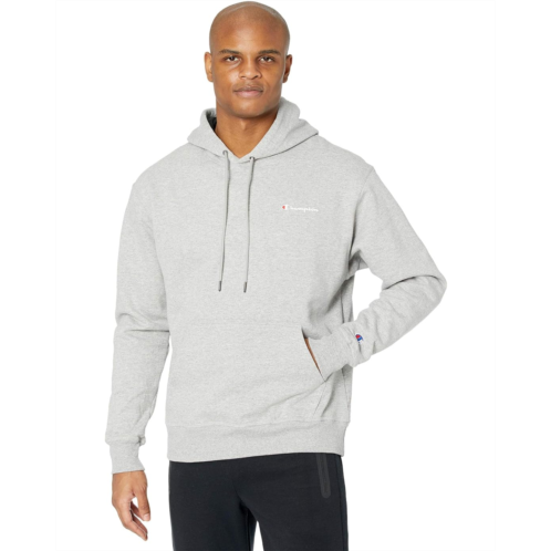 Mens Champion Powerblend Graphic Small Logo Pullover Hoodie