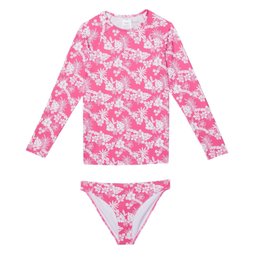 Roxy Kids Aloha Spirit Long Sleeve Rashguard Set (Big Kids)