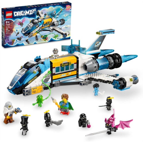 LEGO DREAMZzz Mr. Oz’s Spacebus 71460 Spaceship Toy Building Set, Christmas Toy for Kids, Space Shuttle School Bus, Unique Space Travel Gift for 9+ Year Olds to Play on Their Own o
