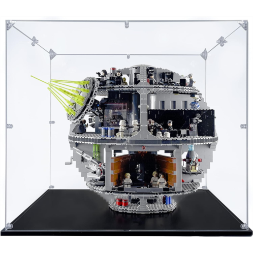 SONGLECTION Acrylic Display Case Compatible for Lego Death Star #75159, Dustproof Display Case (Case Only) (Lego Sets are NOT Included)