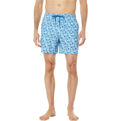 Southern Tide 6 Hawaiian Floral Swim Trunks