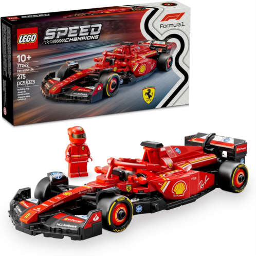 LEGO Speed Champions Ferrari SF-24 F1 Race Car Toy - Building Set for Kids, Boys & Girls, Ages 10+ - Ferrari F1 Model Car Kit for Display or Play - Gift Idea for Birthdays and Fans