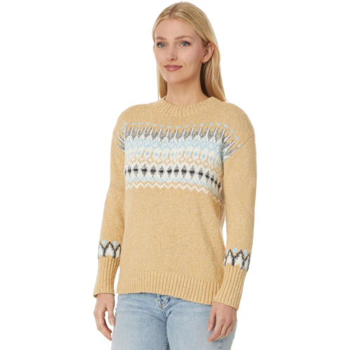 L.L.Bean Cotton Ragg Crew Neck Fair Isle