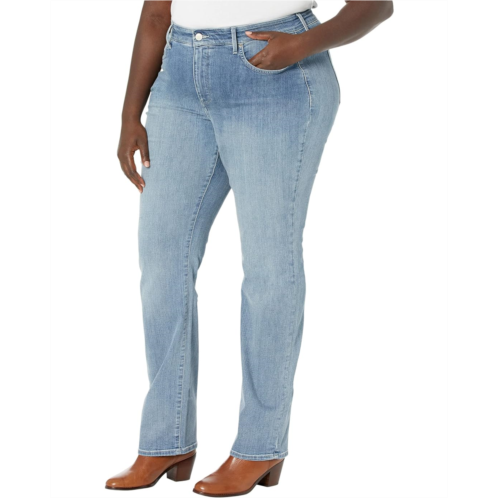 NYDJ Plus Size Marilyn Straight in Thistle Falls