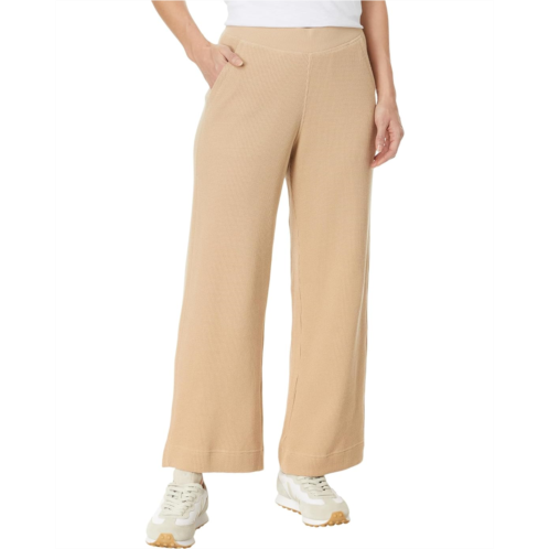 Womens PACT Thermal Waffle Wide Leg Pants