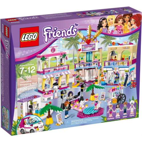 LEGO Friends Girls Heartlake Shopping Mall Kids Building Set 41058