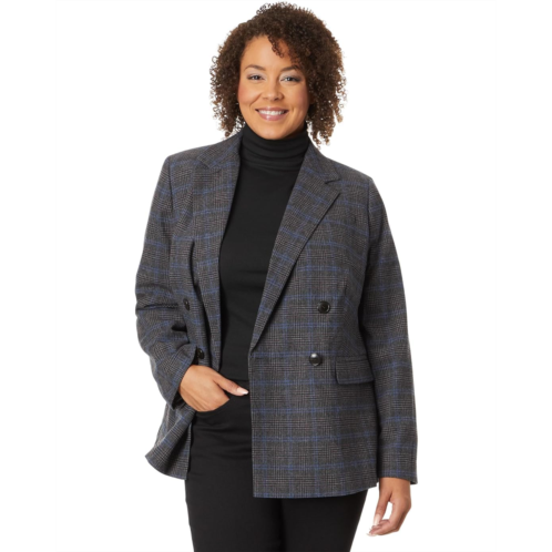 Womens Madewell The Plus Rosedale Blazer in Plaid