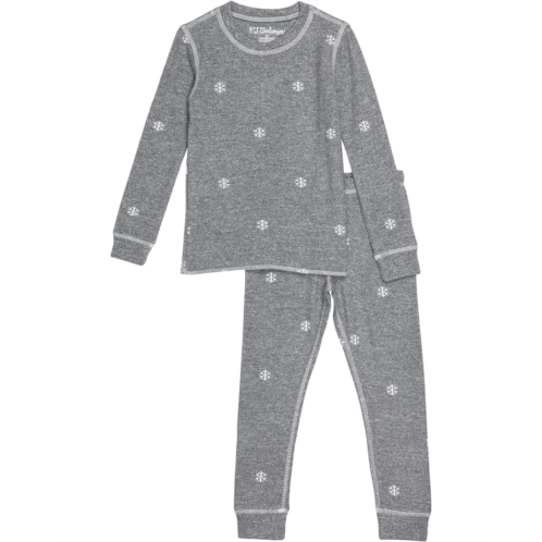 P.J. Salvage Kids Stay Lifted Peachy Two-Piece Jammie Set (Toddler/Little Kids/Big Kids)