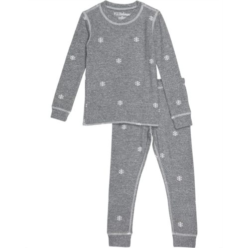 P.J. Salvage Kids PJ Salvage Kids Stay Lifted Peachy Two-Piece Jammie Set (Toddler/Little Kids/Big Kids)