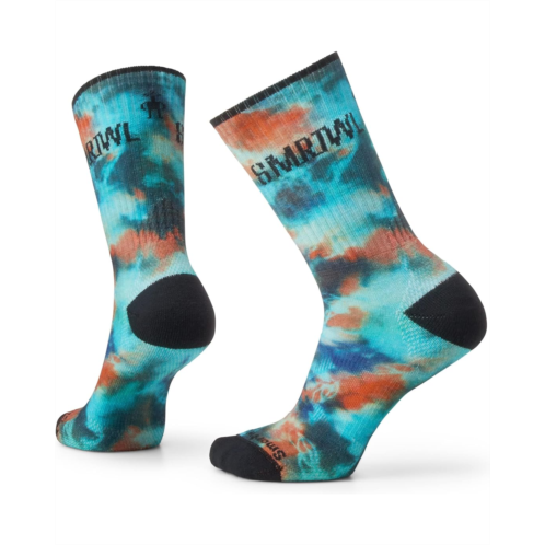 Unisex Smartwool Athletic Far Out Tie-Dye Print Crew