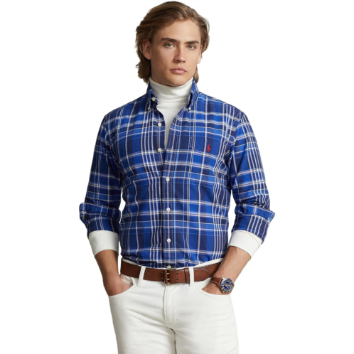 Polo Ralph Lauren Classic Fit Plaid Oxford Long Sleeve Shirt