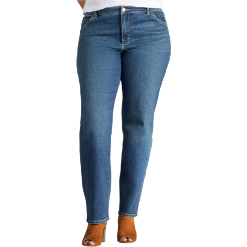 Lee Instantly Slim Straight Leg Jeans (Plus)