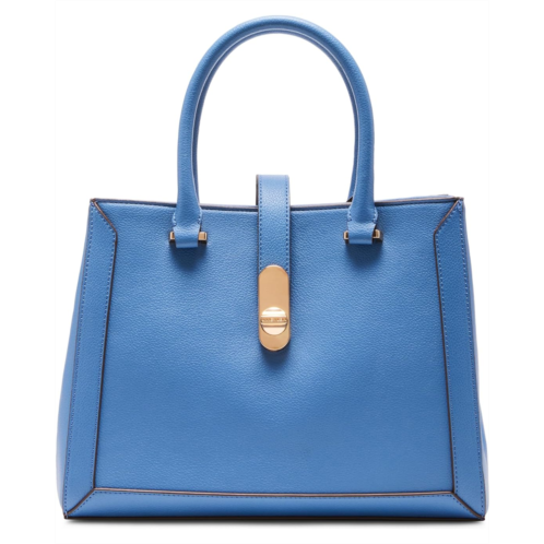 Anne Klein Color-Blocked Satchel with New Turnlock