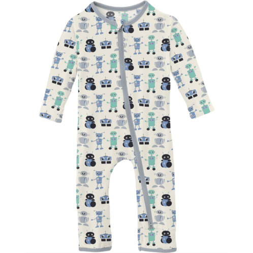 Kickee Pants Kids Print Coverall with Two-Way Zipper (Infant)