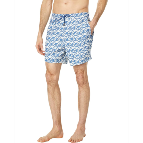 Mens Ted Baker Salco Mid Scale Geo Swimshorts