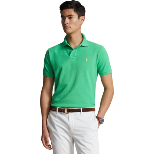 Mens Polo Ralph Lauren Custom Slim Fit Mesh Polo Shirt