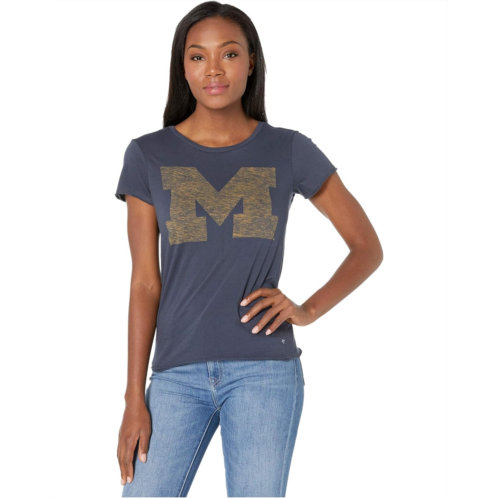 47 College Michigan Wolverines Fader Letter Tee