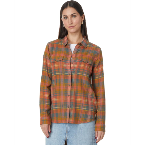 Womens Toad&Co Re-Form Flannel Long Sleeve Shirt