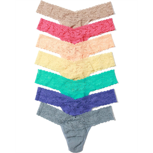 Hanky Panky Signature Lace Low Rise Thong 7 Day-Pack