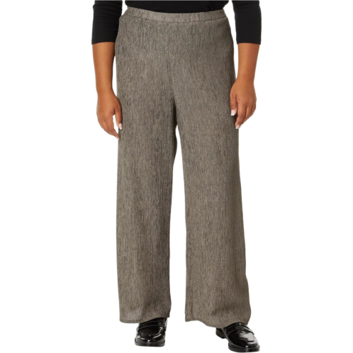 Womens Eileen Fisher Plus Wide Ankle Pants