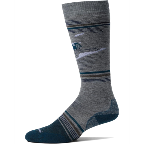 Mens Smartwool Snowboard Targeted Cushion Piste Machine Over-the-Calf Socks