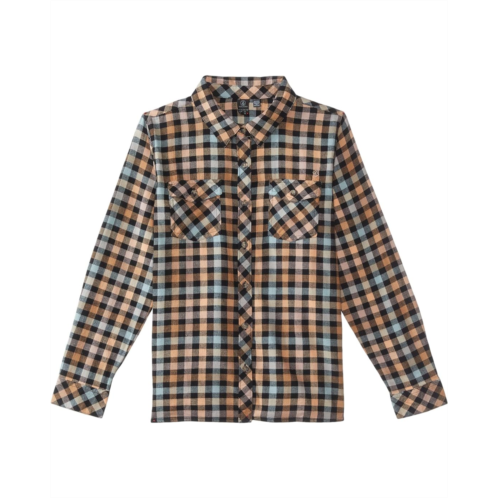 Volcom Kids Getting Rad Plaid Long Sleeve (Little Kids/Big Kids)