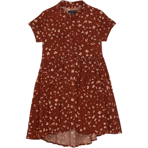 Sanctuary Kids Floral Print Collar Dress (Big Kids)