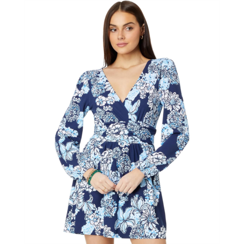 Womens Lilly Pulitzer Riza Long-Sleeved Romper