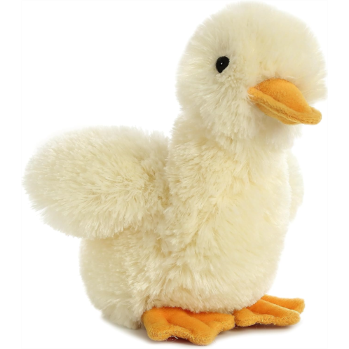 Aurora Adorable Mini Flopsie Duckling Stuffed Animal - Playful Ease - Timeless Companions - Yellow 8 Inches