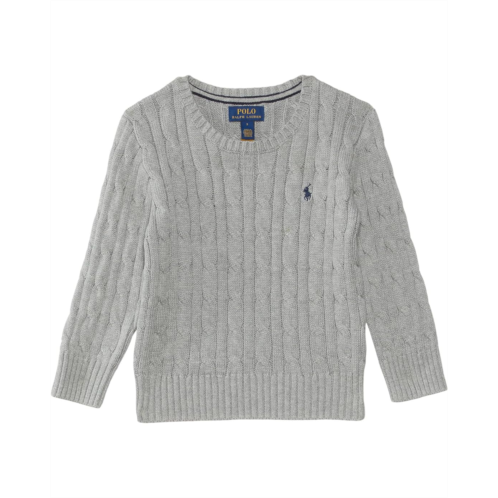 Polo Ralph Lauren Kids Cable-Knit Cotton Sweater (Toddler/Little Kid)