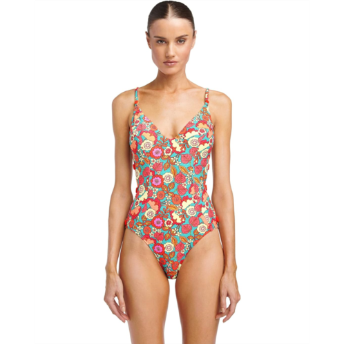 Robin Piccone Bibi Side Cutout One-Piece