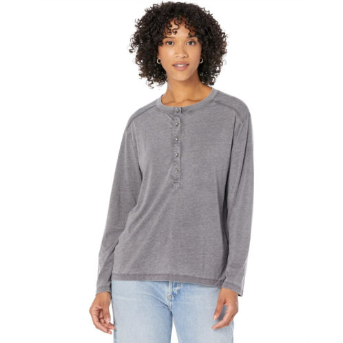 Womens Dylan by True Grit Bowery Burnout Henley