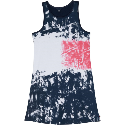 Tommy Hilfiger Kids Tie-Dye Flag Tank Dress (Big Kids)