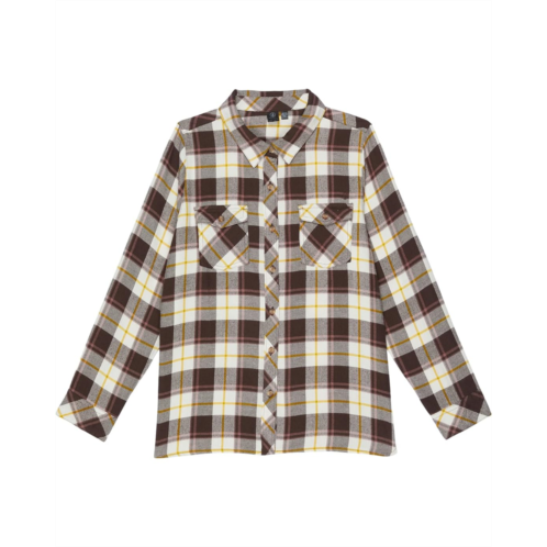 Volcom Kids Getting Rad Plaid Long Sleeve (Little Kids/Big Kids)