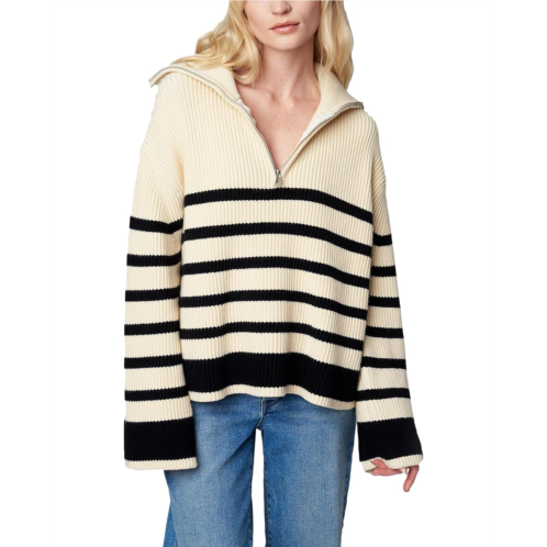 Womens Blank NYC Knit Stripe Sweater