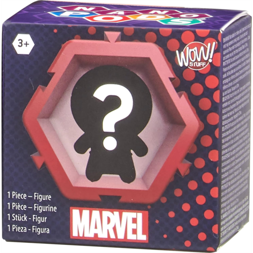 Mattel ?Nano PODS Connectable Collectable Marvel Surprise Toy Character Figures Inside Attached Pod, Connect to Other PODS (Styles May Vary)