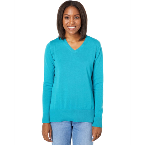 Lisette L Montreal Ellie Organic Cotton V-Neck Sweater