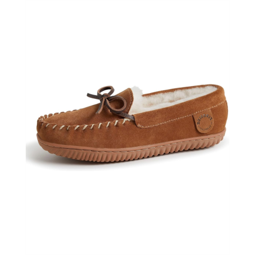 Womens FIRESIDE by Dearfoams Alice Springs Genuine Shearling Moccasin