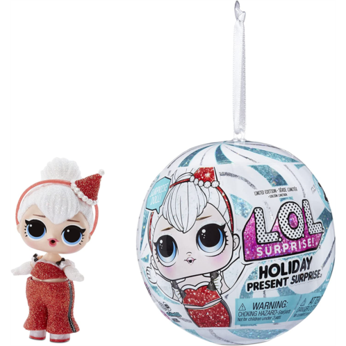 L.O.L. Surprise! LOL Surprise Holiday Supreme Sleigh Babe with 8 Surprises Including Collectible Doll, Shoes, and Accessories Great Gift for Kids Ages 4+
